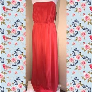 Tahari Maxi Dress in Mandarin